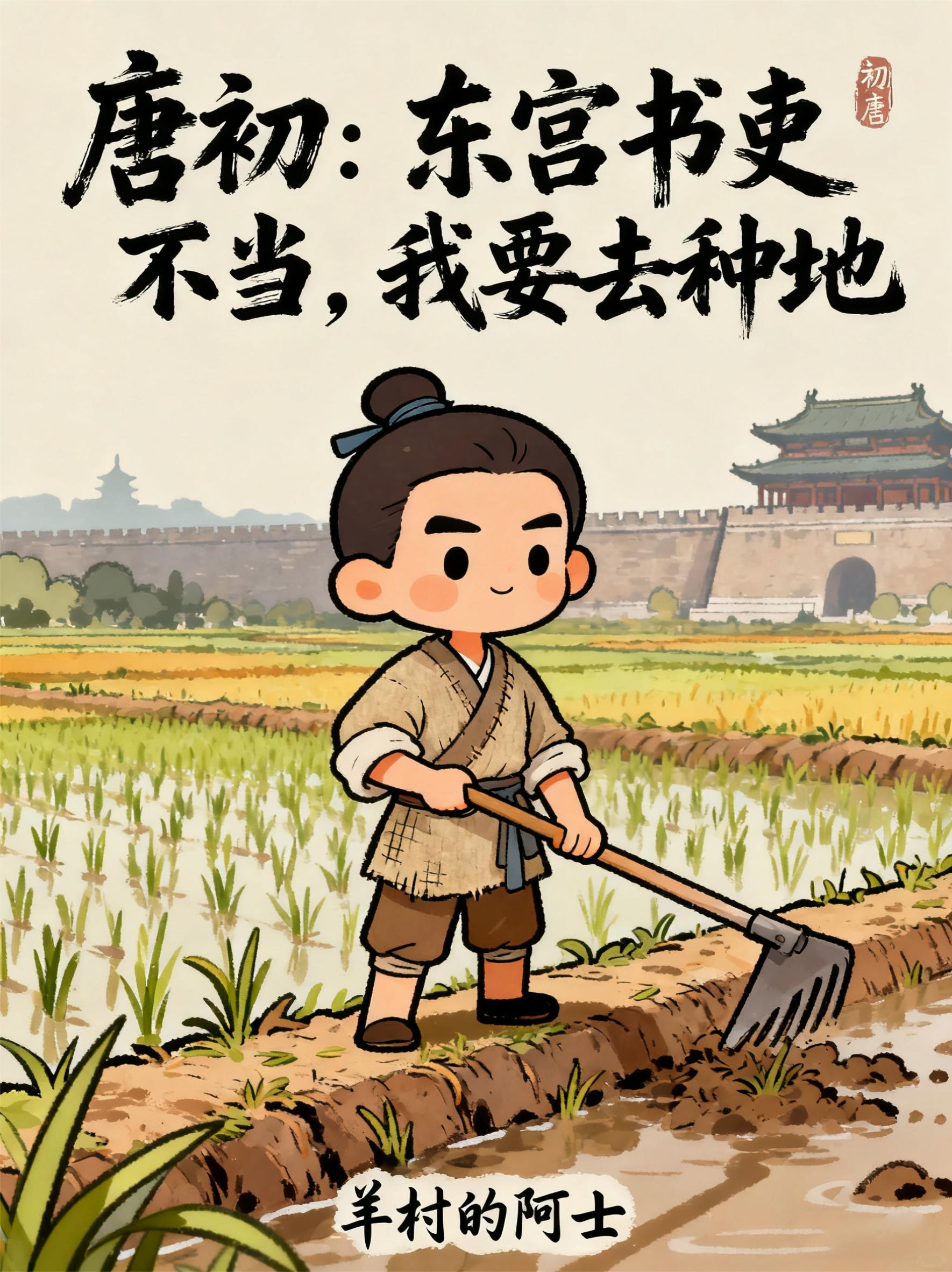 唐初:东宫书吏不当,我要去种地