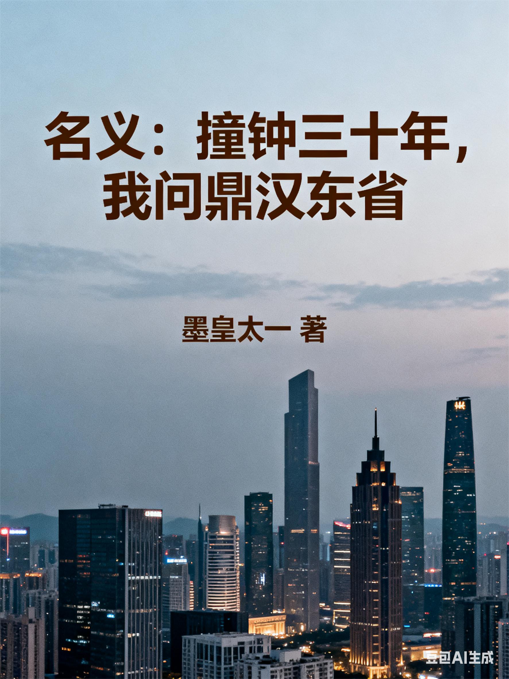 名义:撞钟三十年,我问鼎汉东省