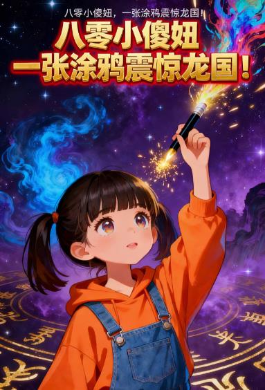 八零小傻妞,一张涂鸦震惊龙国!