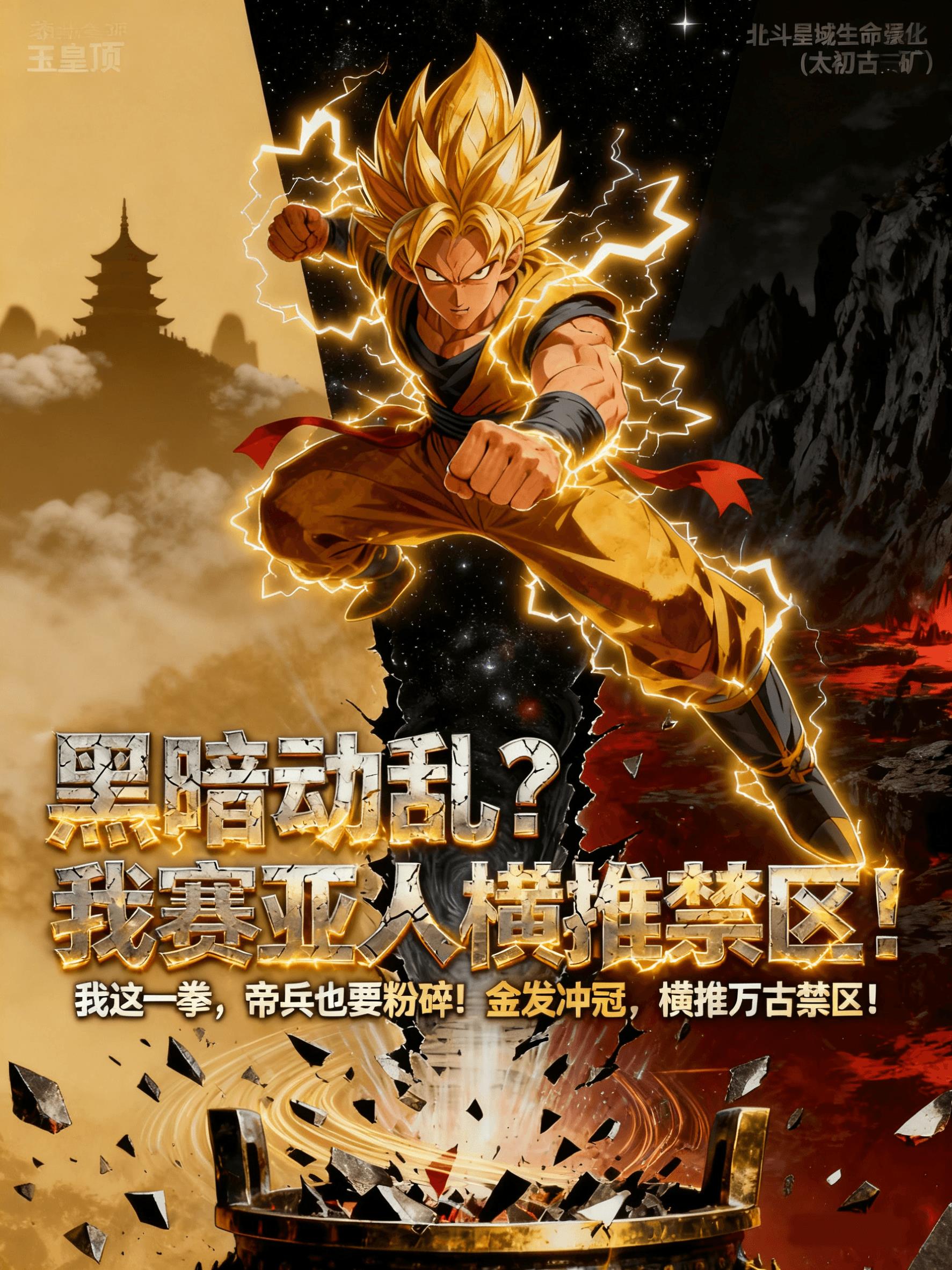 黑暗动乱?我赛亚人横推禁区!