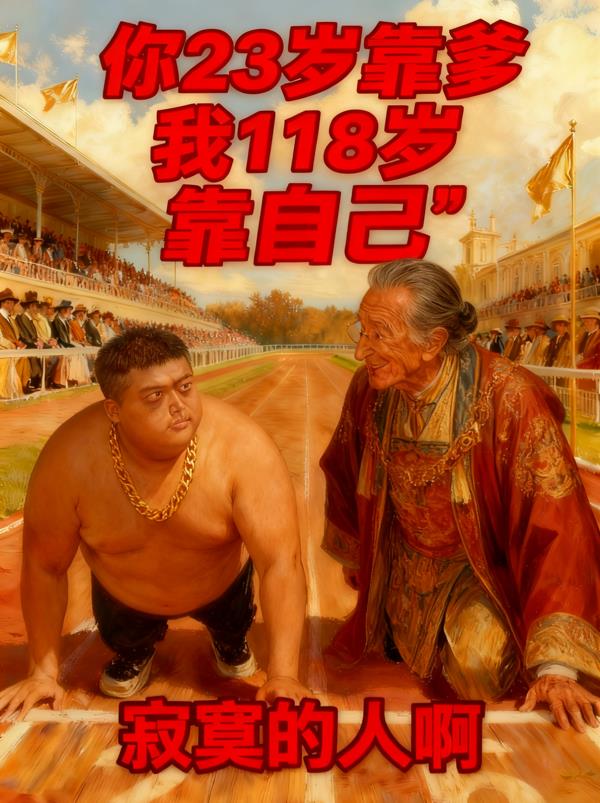 你23岁靠爹,我118岁靠自己