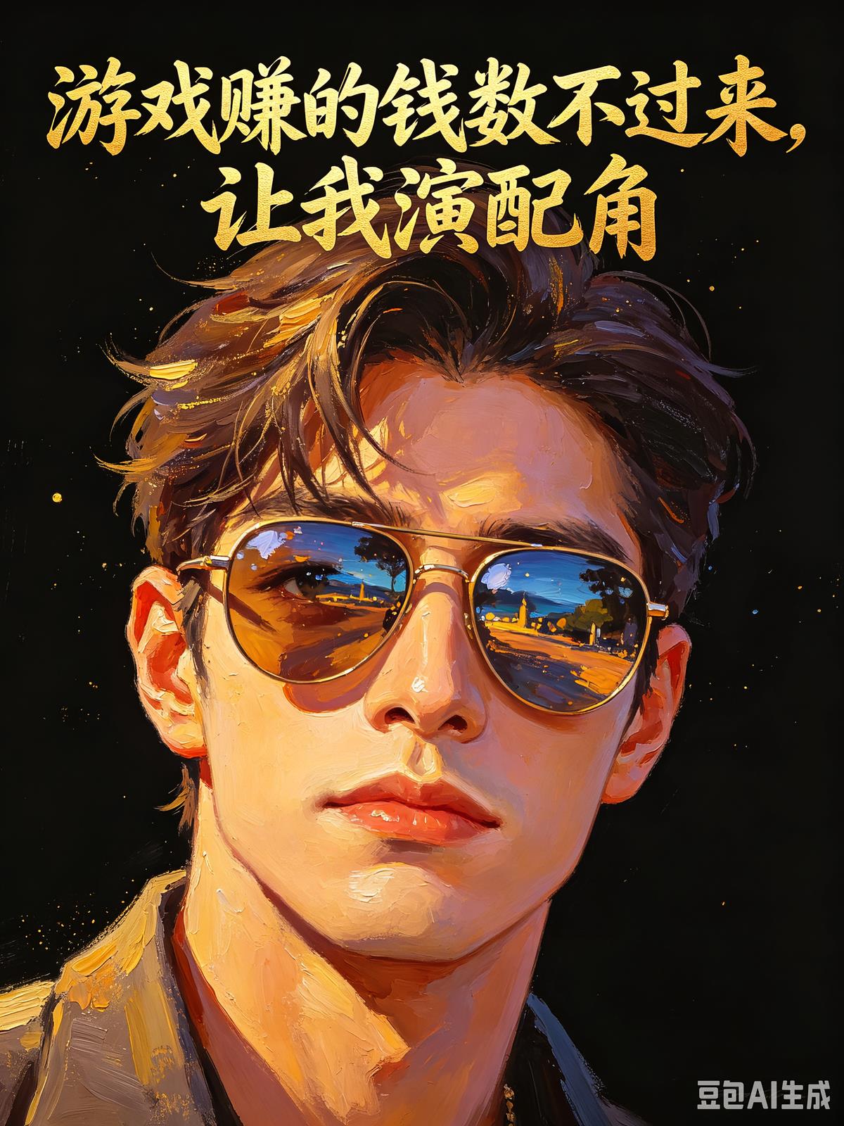 游戏赚的钱数不过来，让我演配角