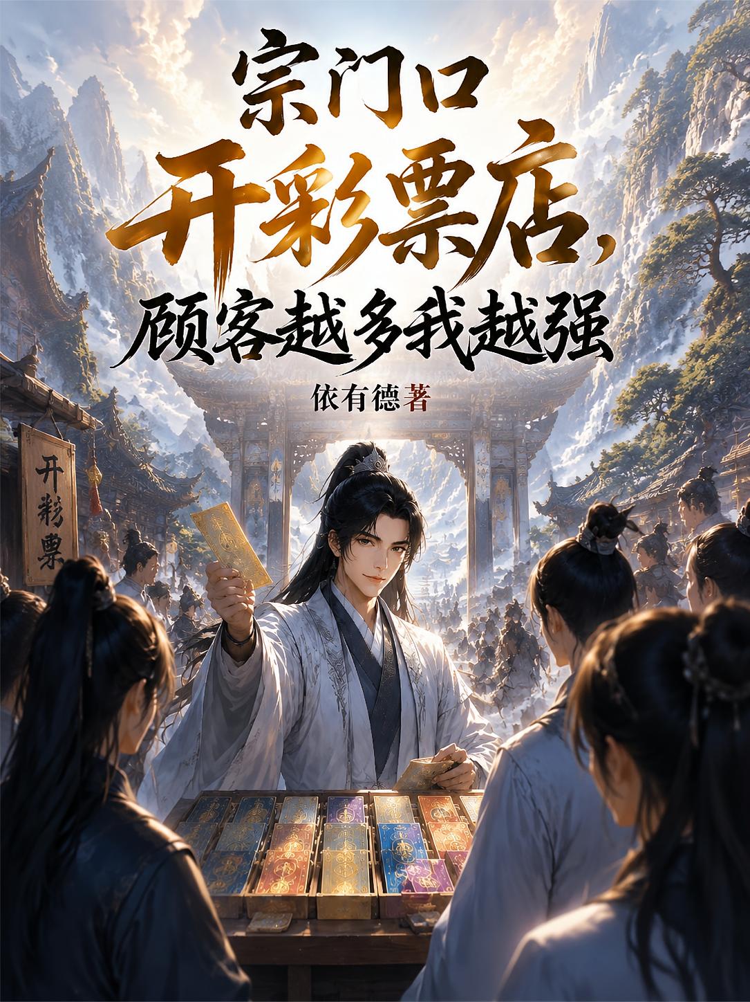 宗门口开彩票店，顾客越多我越强