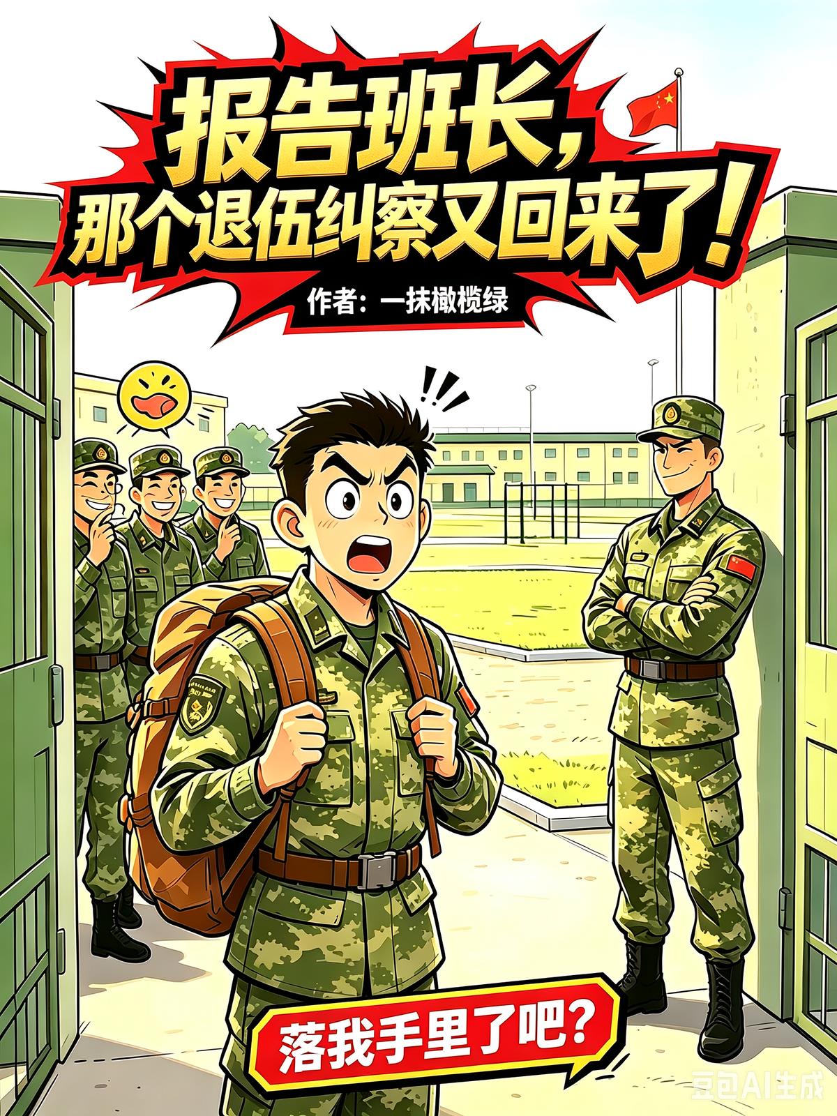 报告班长，那个退伍纠察又来了！